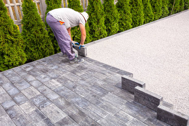 Residential Paver Driveway in Hillsborough, NC